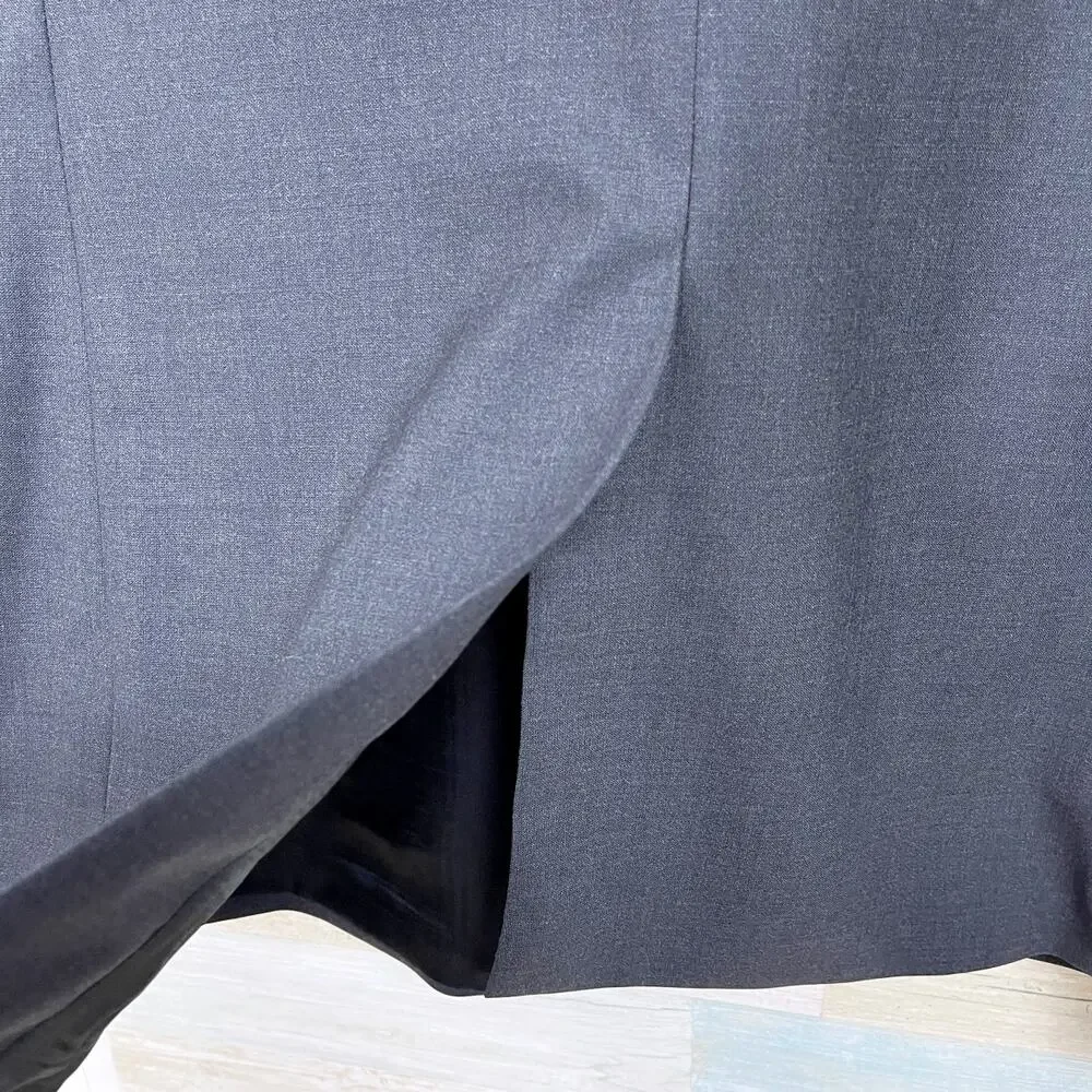 Brooks Brothers 346 Stretch Wool Suit Gray 3 Button Mens 41L Jacket 36R Pants
